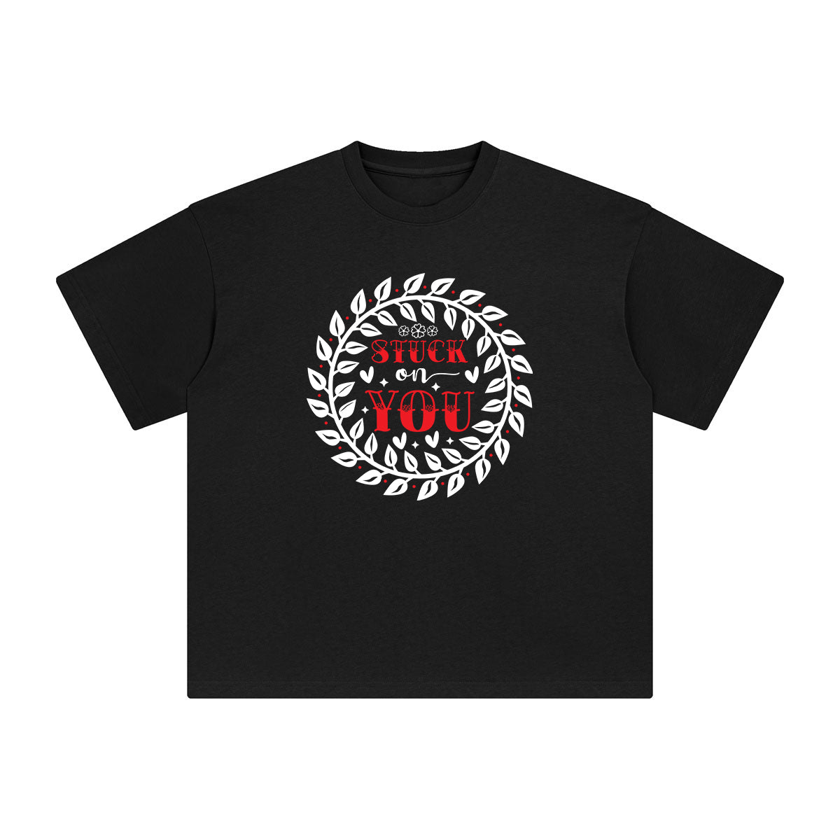 Stuck On You Graphic Tee-INNBLAC Fashion Apparel