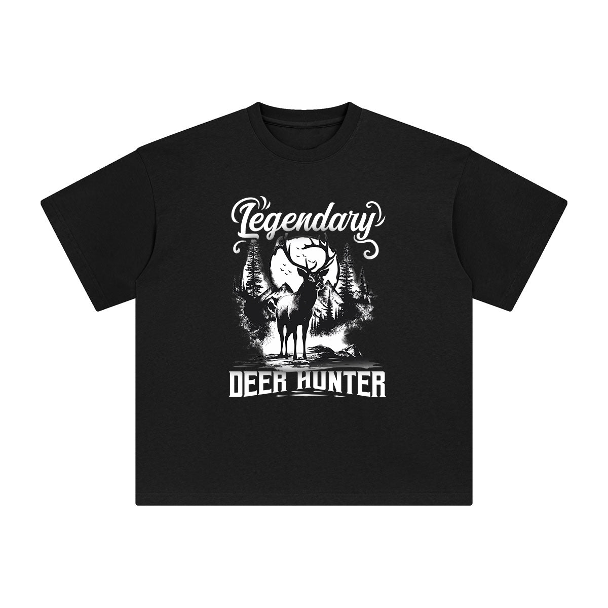 Legendary Deer Hunter Graphic Tee-INNBLAC Fashion Apparel