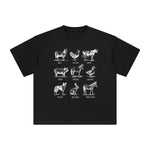 Farm Animals Graphic Tee-INNBLAC Fashion Apparel