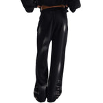 Distressed Spray-Paint Vintage Inspired Cuffed Sweatpants