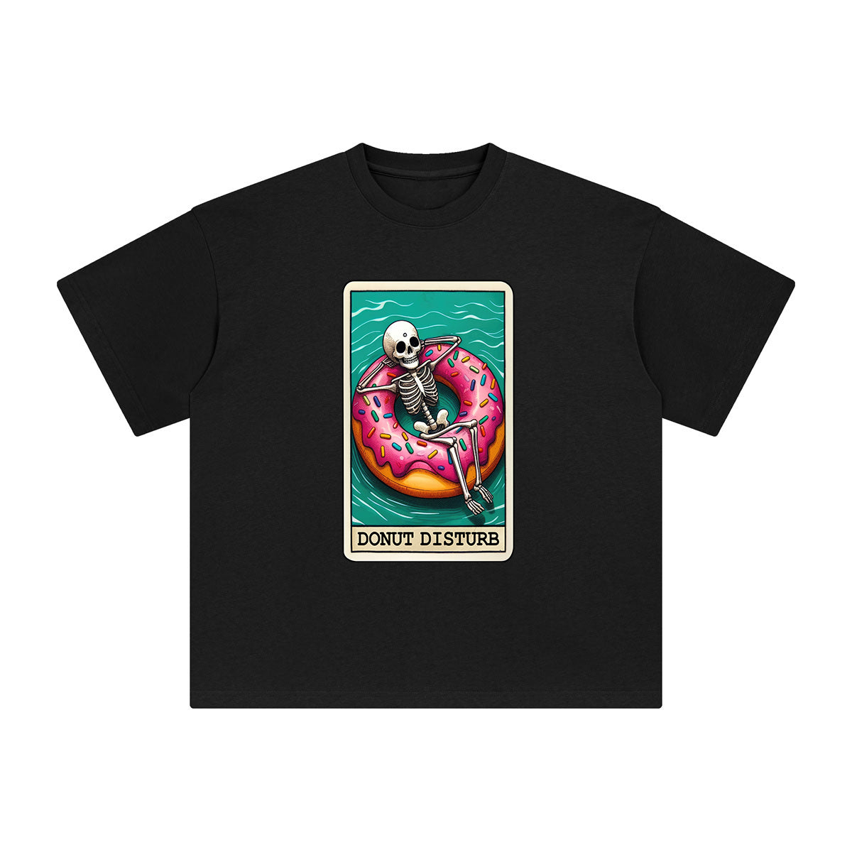 Donut Disturb Graphic Tee-INNBLAC Fashion Apparel