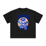 Just Ride Graphic Tee-INNBLAC Fashion Apparel