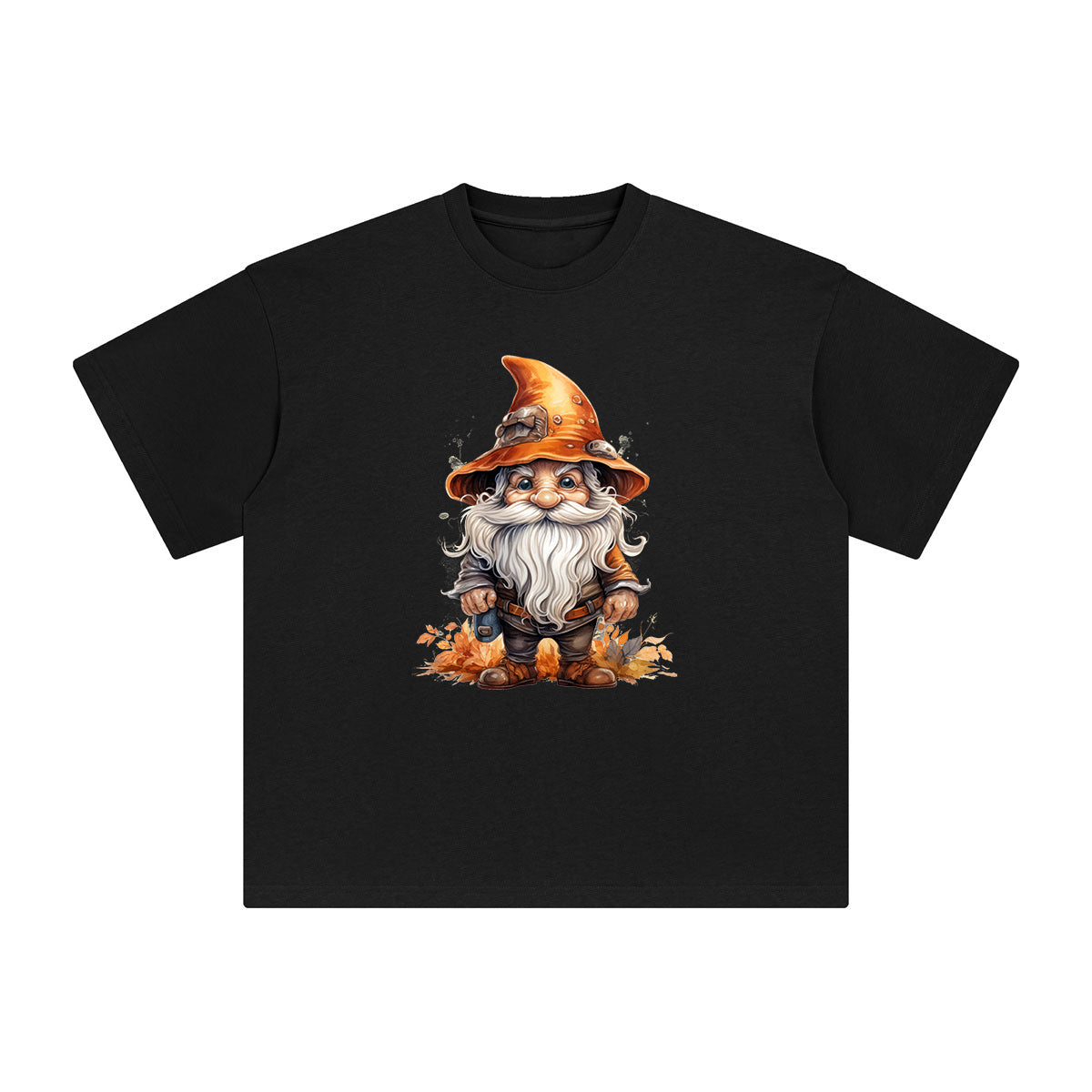 Gnome Cowboy Graphic Tee-INNBLAC Fashion Apparel