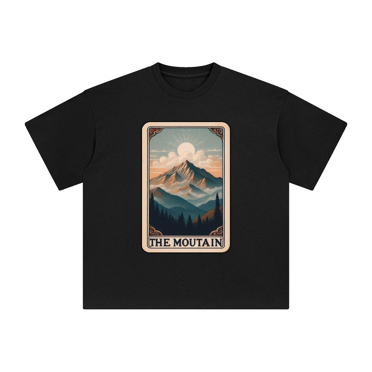 The Moutain Graphic Tee-INNBLAC Fashion Apparel
