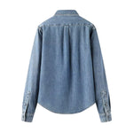 Vestido midi vaquero sin mangas con botones y aberturas en la parte delantera