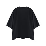 Washed Boxy Cropped Raglan Tee