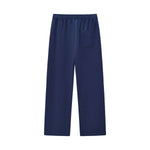 Pantalones deportivos holgados de color gris oscuro