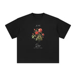 Rose Graphic Tee-INNBLAC Fashion Apparel