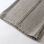 Vintage Wash Cotton Patchwork Sweatpants