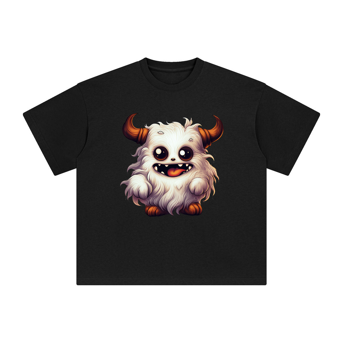 Funny Boo Cow Graphic Tee-INNBLAC Fashion Apparel