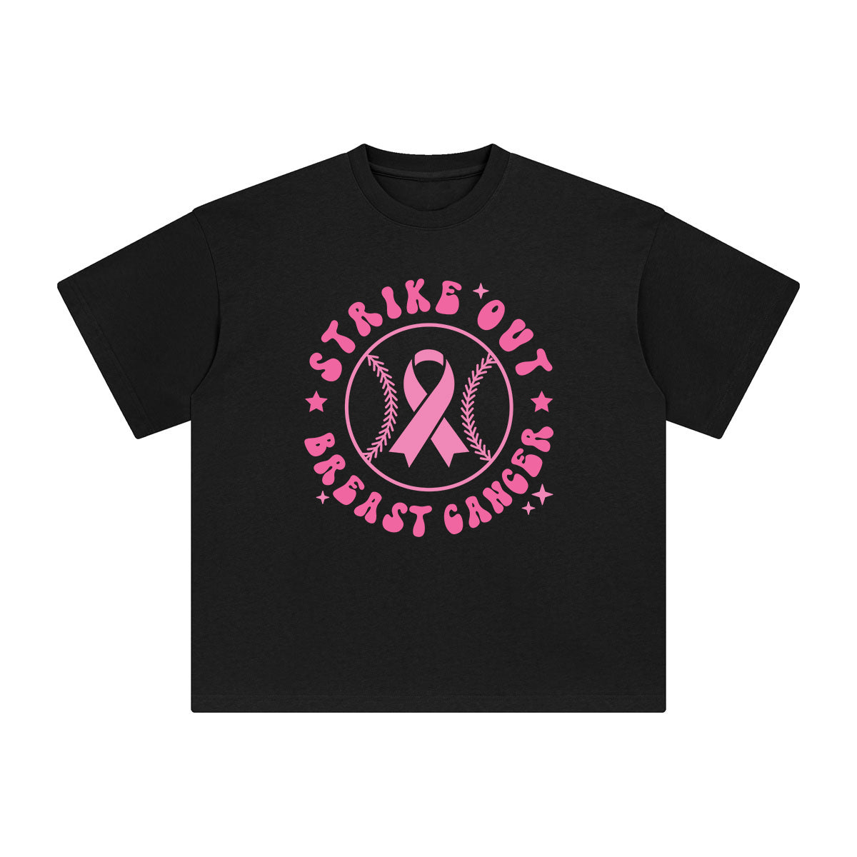 Breast Cancer Quote Graphic Tee-INNBLAC Fashion Apparel