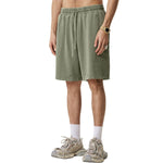 Pantalones cortos destructivos con lavado vintage