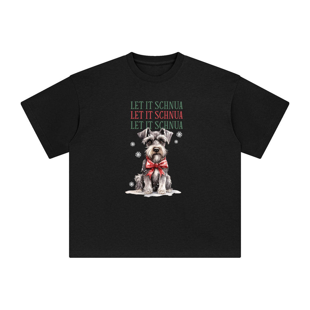 Christmas Schnau Graphic Tee-INNBLAC Fashion Apparel