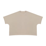 Washed Boxy Cropped Raglan Tee