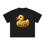 Just A Girl Who Loves Ducks Graphic Tee-INNBLAC Fashion Apparel