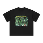 Quote & Potted Plants Graphic Tee-INNBLAC Fashion Apparel