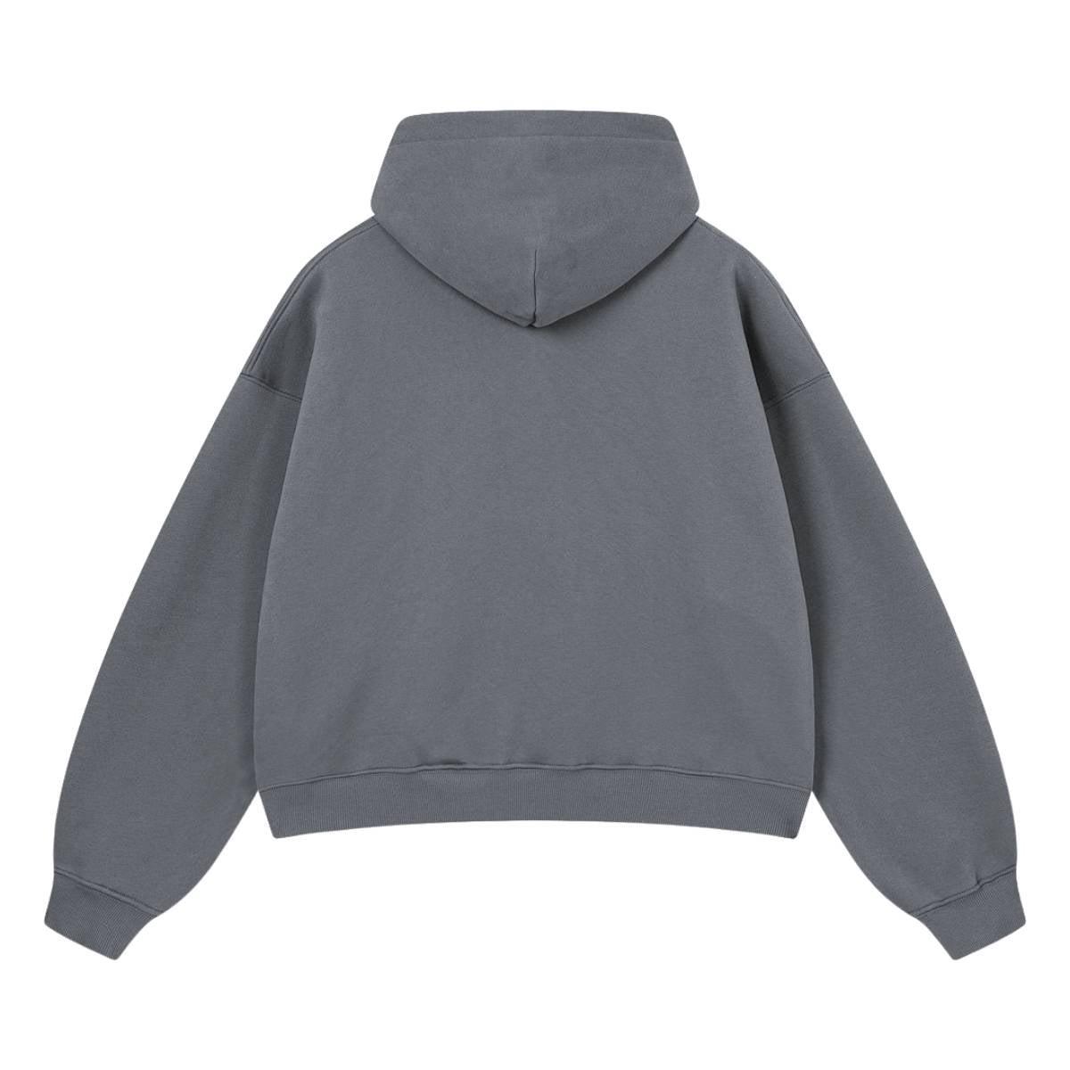 Sudadera con capucha de felpa de novio de gran tamaño