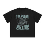 The Ocean Is Calling Graphic Tee-INNBLAC Fashion Apparel