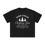 Christmas Trees Graphic Tee-INNBLAC Fashion Apparel