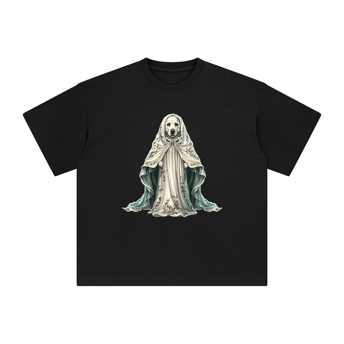 Ghost Dog Graphic Tee-INNBLAC Fashion Apparel
