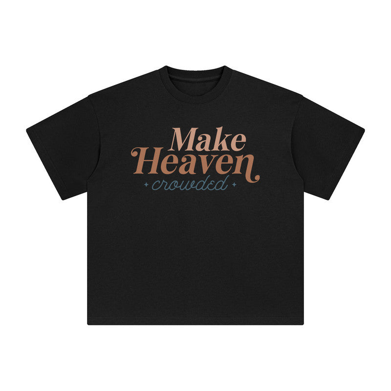 Make Heaven Graphic Tee-INNBLAC Fashion Apparel