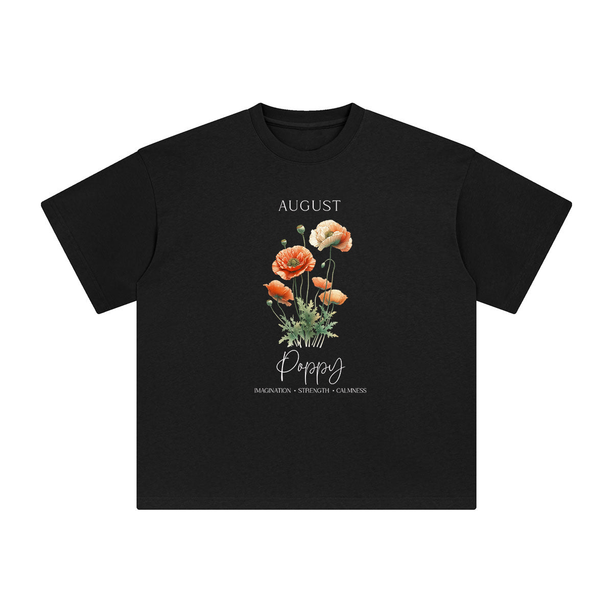 Poppy Graphic Tee-INNBLAC Fashion Apparel