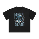 Respect The Ocean Graphic Tee-INNBLAC Fashion Apparel