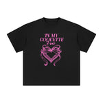 In My Coquette Era Graphic Tee-INNBLAC Fashion Apparel