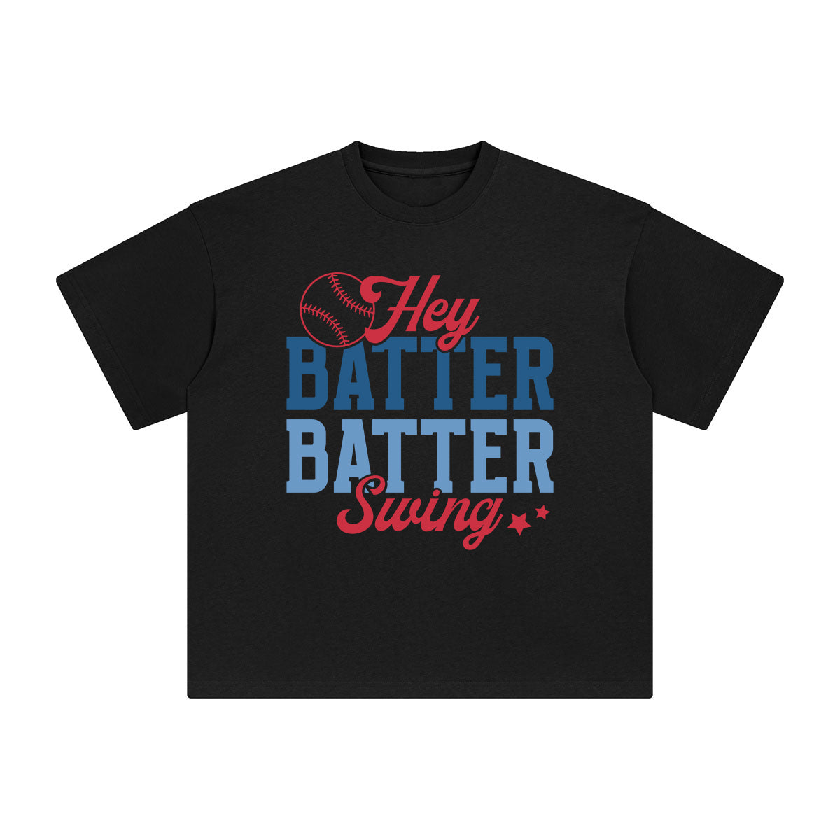 Hey Better Swing Graphic Tee-INNBLAC Fashion Apparel