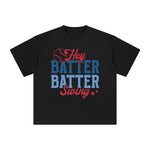 Hey Better Swing Graphic Tee-INNBLAC Fashion Apparel