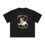 You Are Pawsome Graphic Tee-INNBLAC Fashion Apparel