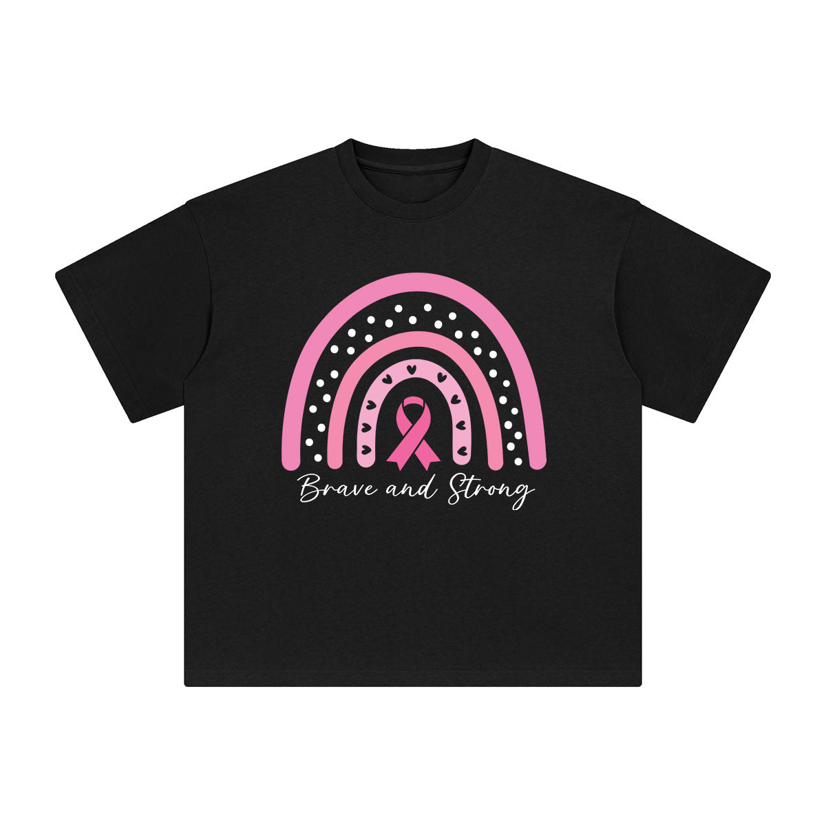 Brave & Strong Graphic Tee-INNBLAC Fashion Apparel