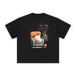 Let's Stay Cozy Graphic Tee-INNBLAC Fashion Apparel