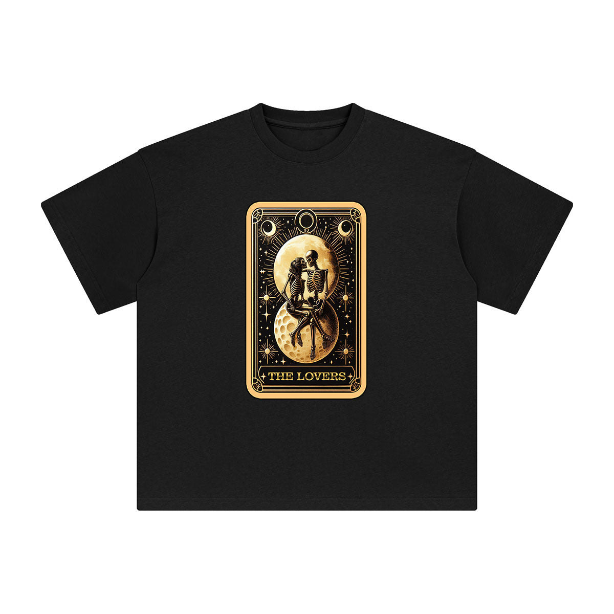 The Lovers Card Graphic Tee-INNBLAC Fashion Apparel