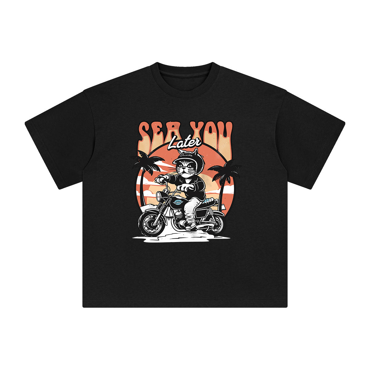 Sea You Later Graphic Tee-INNBLAC Fashion Apparel