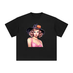 Halloween Girl Graphic Tee-INNBLAC Fashion Apparel
