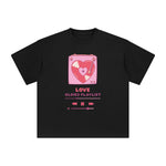 Love Odies Playlist Graphic Tee-INNBLAC Fashion Apparel