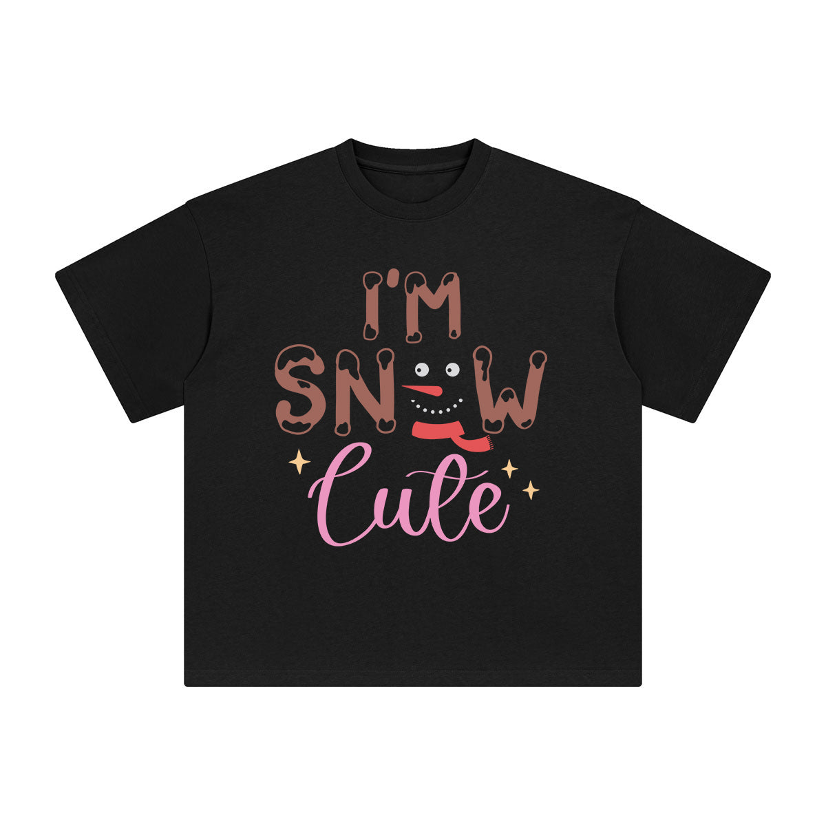 I'm Snow Cute Graphic Tee-INNBLAC Fashion Apparel