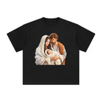 Christmas Nativity Scene Graphic Tee-INNBLAC Fashion Apparel