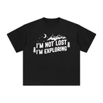 Camping Outdoor & Quote Graphic Tee-INNBLAC Fashion Apparel