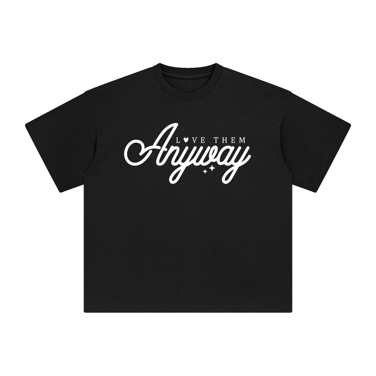 Love Them Anyway Graphic Tee-INNBLAC Fashion Apparel