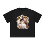 Christmas Nativity Scene Graphic Tee-INNBLAC Fashion Apparel