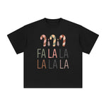 FALALA Boho Christmas Graphic Tee-INNBLAC Fashion Apparel
