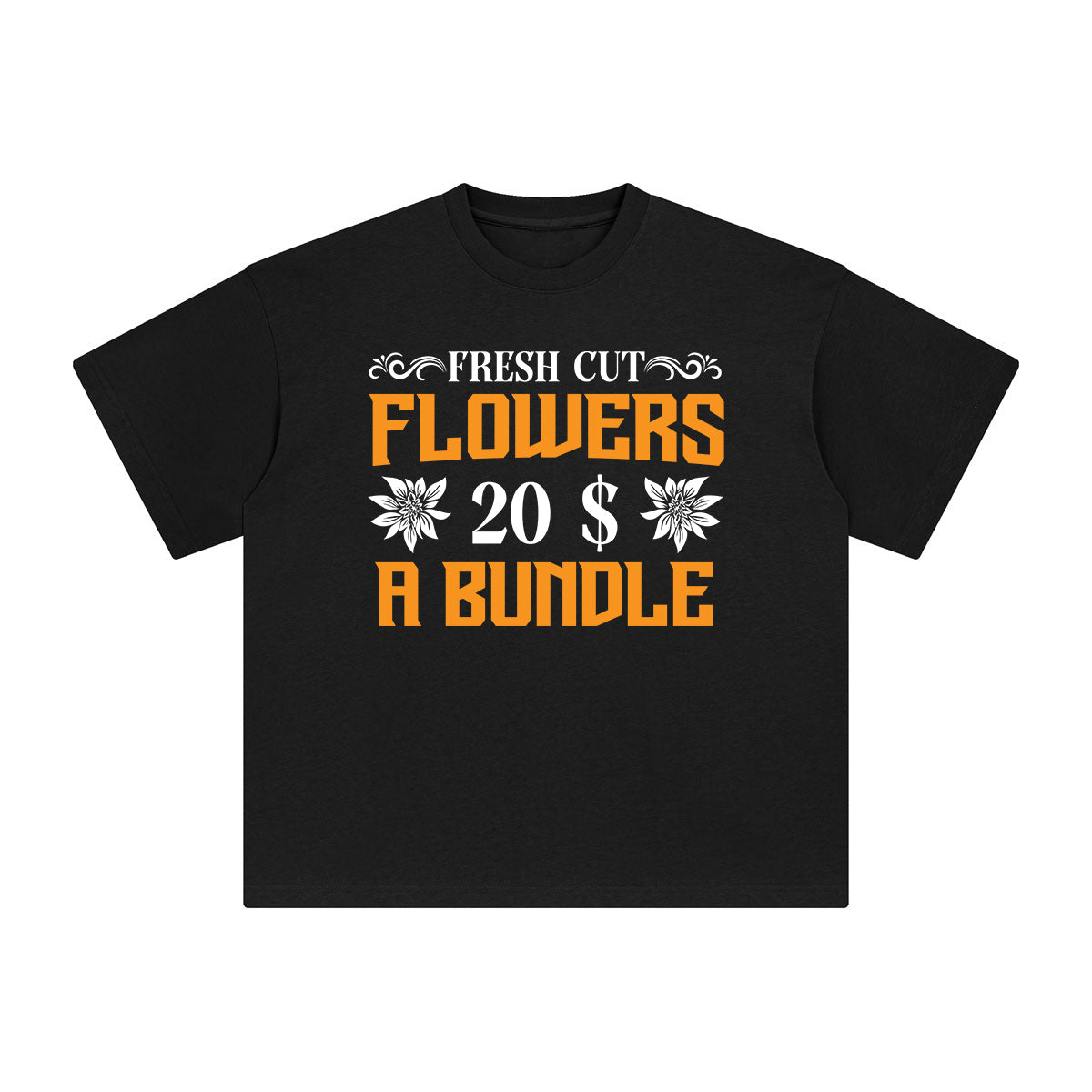 Flowers Price Slogan Graphic Tee-INNBLAC Fashion Apparel