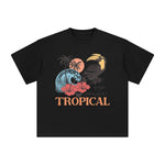 Vintage Tropical Graphic Tee-INNBLAC Fashion Apparel