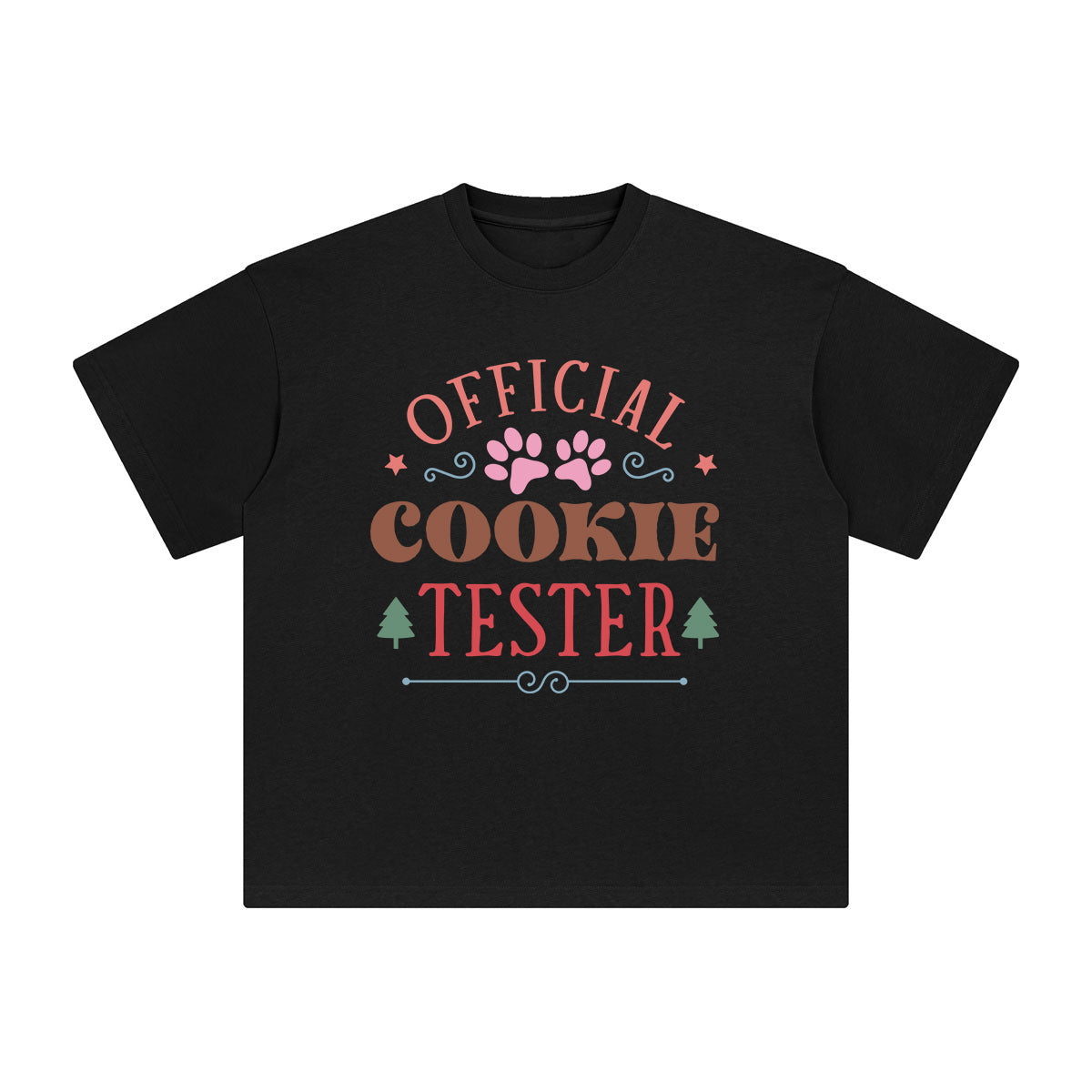 Official Cookie Tester Graphic Tee-INNBLAC Fashion Apparel