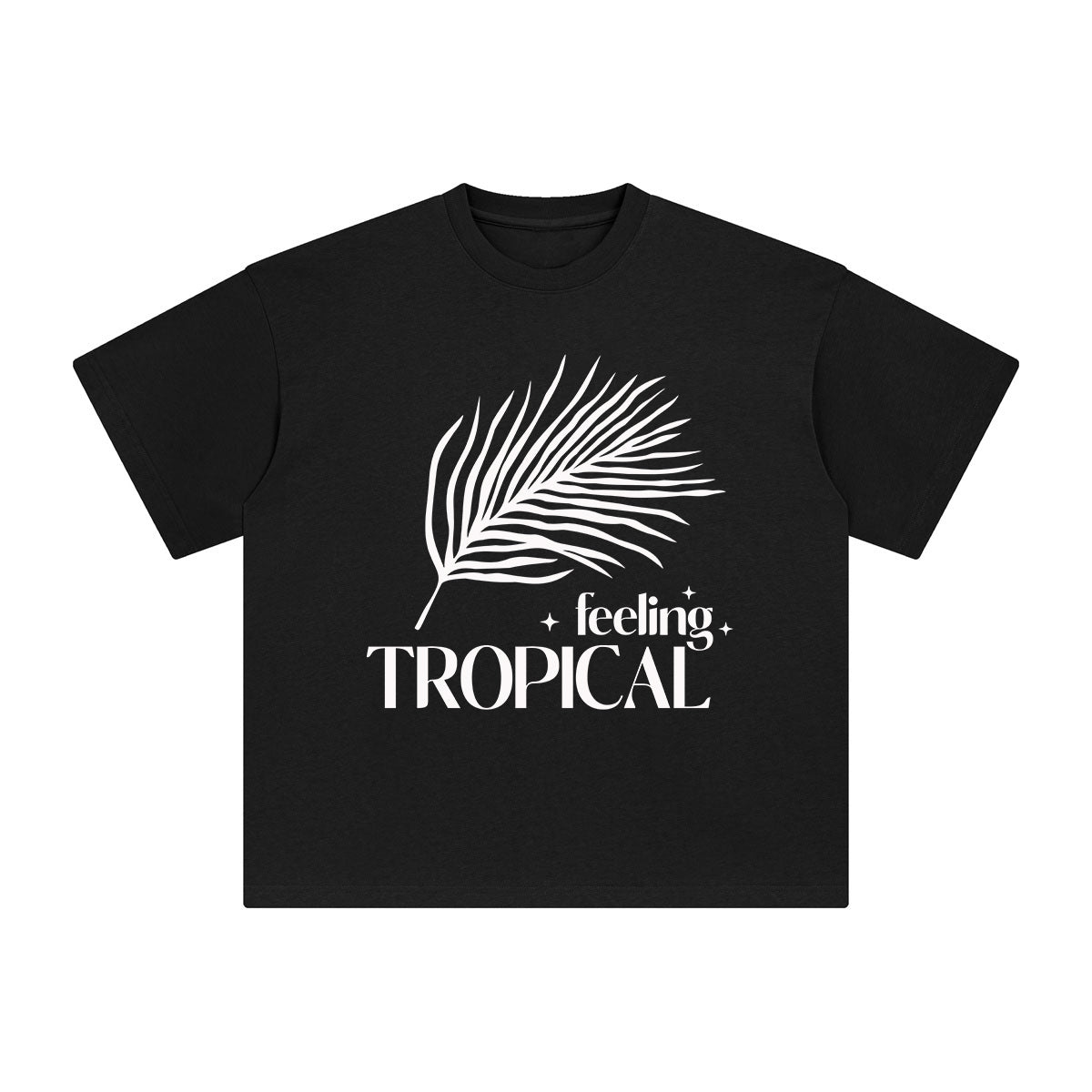 Feeling Tropical Graphic Tee-INNBLAC Fashion Apparel