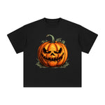 Halloween Pumpkin Graphic Tee-INNBLAC Fashion Apparel