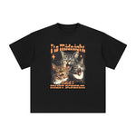 Screaming Cats Graphic Tee-INNBLAC Fashion Apparel