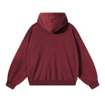 Sudadera con capucha de felpa de novio de gran tamaño